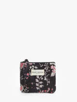 Portemonnee Bindi atelier Zwart floral 360757